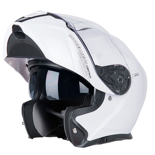 MT Gecko Helmet Pearl White