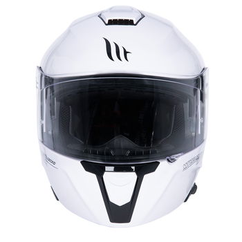 MT Gecko Helmet Pearl White