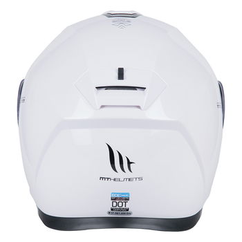 MT Gecko Helmet Pearl White