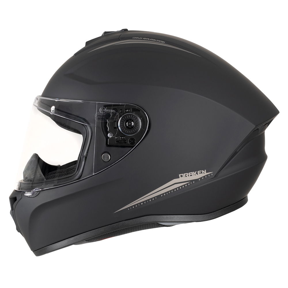 MT Draken Helmet Matt Black