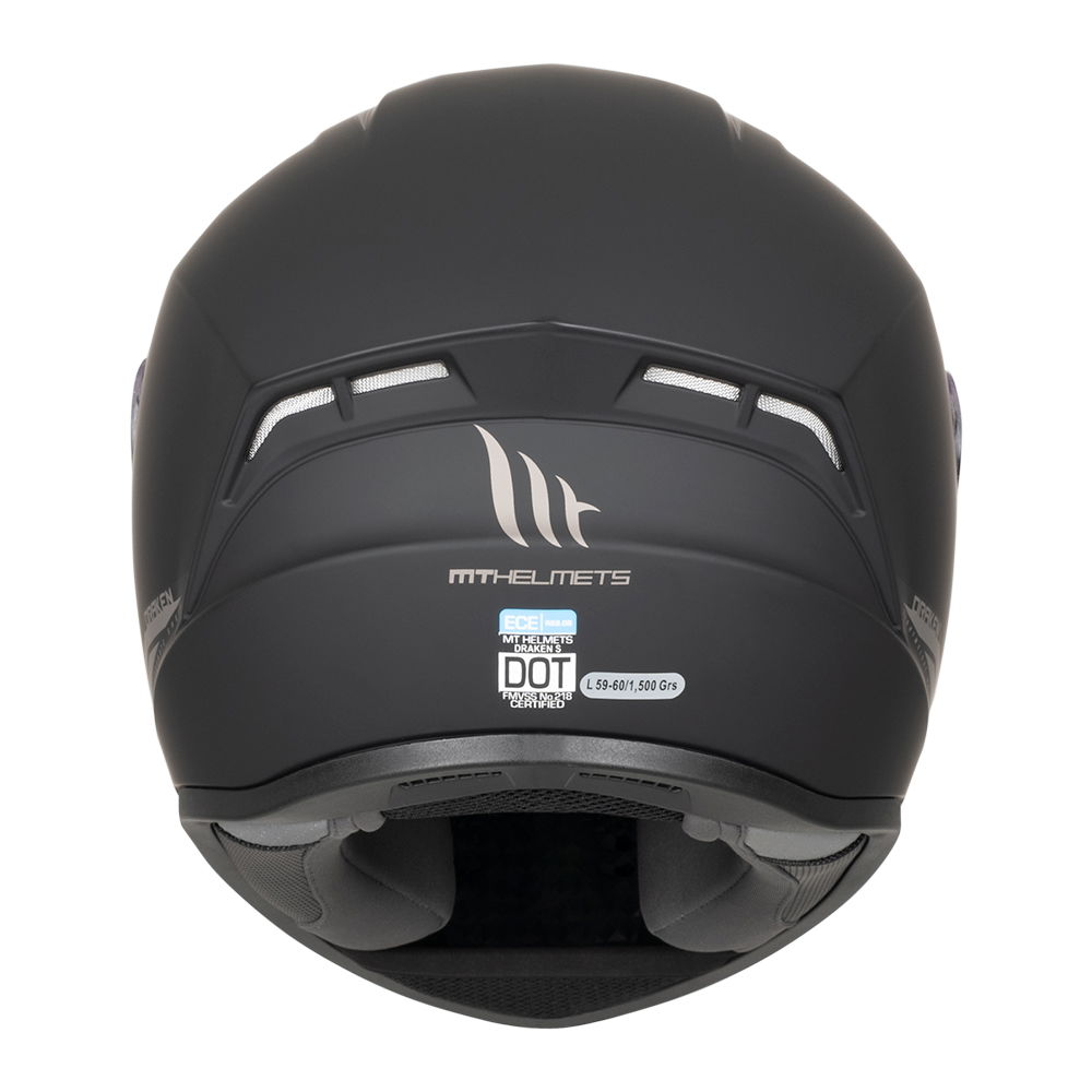 MT Draken Helmet Matt Black