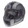 MT Rapide Overtake Helmet Matt Black White