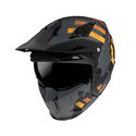 Streetfighter Skull Helmet A12 Matt Grey