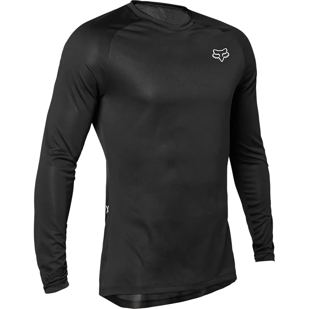 Fox Tecbase Long Sleeve Shirt Black