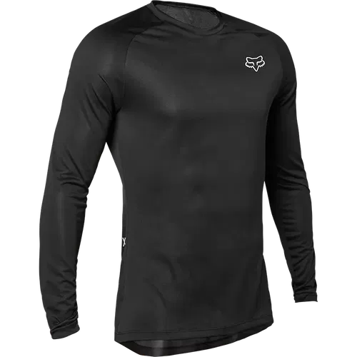 Fox Tecbase Long Sleeve Shirt Black