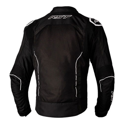 RST S1 Mesh CE Mens Jacket Black White