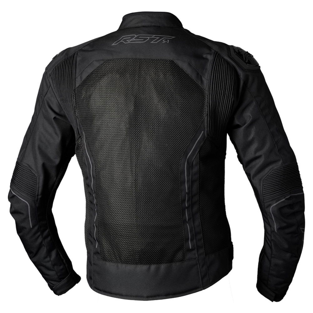 RST S1 Mesh CE Mens Jacket Black Black