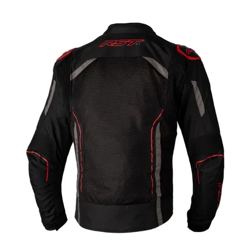 RST S1 Mesh CE Mens Jacket Black Red