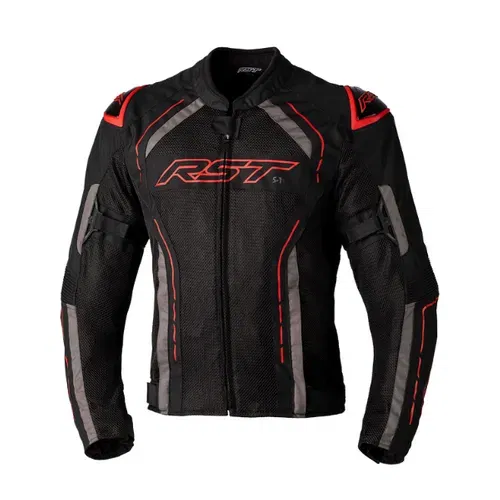 RST S1 Mesh CE Mens Jacket Black Red