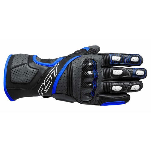 RST Fulcrum CE Mens Gloves Grey Blue Black