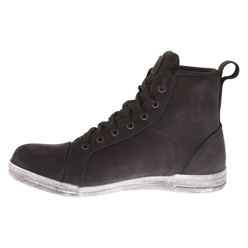 BKS Urban Black Waterproof Motorcycle Short Boots Inside leg                                                                                                                                                                                                   