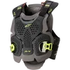 Alpinestars A-4 Max Chest Protector Black Anthracite Yellow Fluo