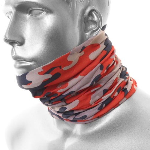 Richa Nekx Orange Camo Neck Tube                                                                                                                                                                                                                               
