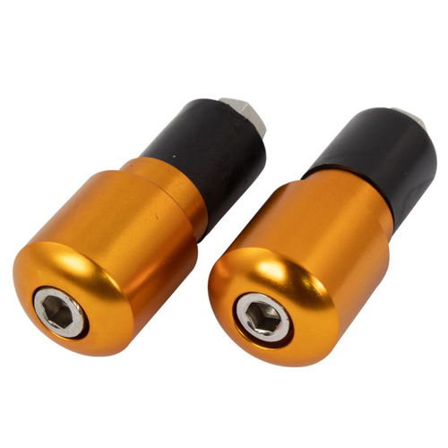 Bike It Gold Slim Bar Ends - 18mm