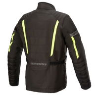 Gravity Drystar Jacket Black Yellow Fluo
