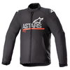 Alpinestars SMX Waterproof Jacket Black Dark Grey Bright Red