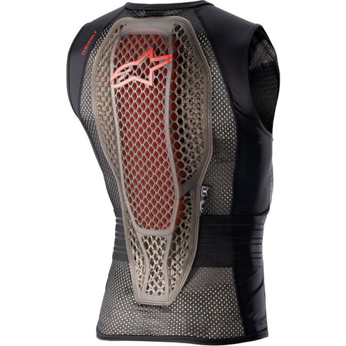 Alpinestars Nucleon Flex Pro Vest Trans Smoke Red Black
