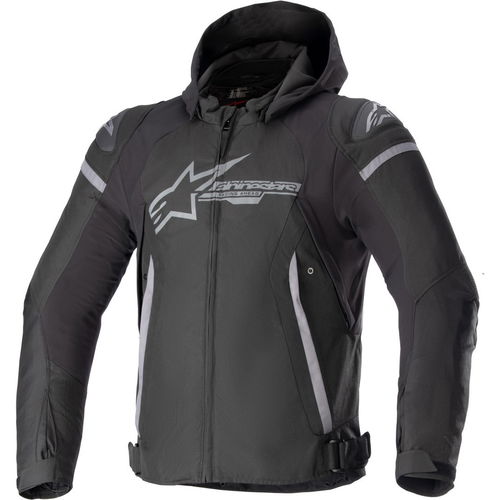 Alpinestars Zaca Waterproof Jacket Black Dark Grey
