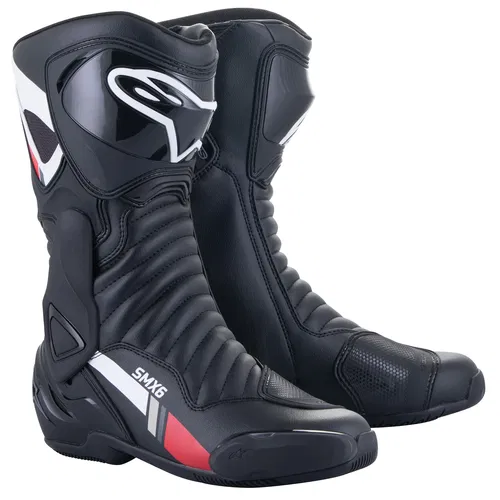 Alpinestars SMX-6 V2 Boots Black White Grey