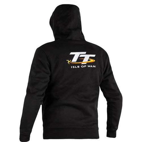 RST IOM TT Zip CE Mens Hoodie Black