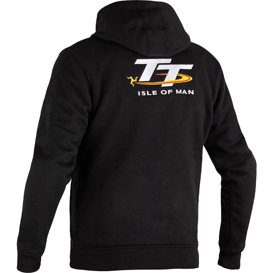 RST IOM TT Zip CE Mens Hoodie Black