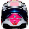 Fox V2 Kresa Multi Coloured Motocross Helmet Back                                                                                                                                                                                                              