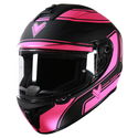 FT815 Helmet Matt Black Pink
