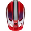 Fox V2 Vlar Flame Red Motocross Helmet Top                                                                                                                                                                                                                     