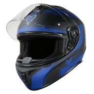 FT815 Helmet Matt Black Blue