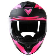 FT815 Helmet Matt Black Pink