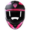 Frank Thomas FT815 Helmet Matt Black Pink