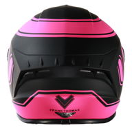 FT815 Helmet Matt Black Pink