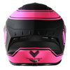 Frank Thomas FT815 Helmet Matt Black Pink