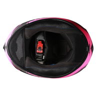 FT815 Helmet Matt Black Pink