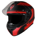 FT815 Helmet Matt Black Red
