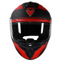 FT815 Helmet Matt Black Red