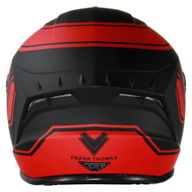FT815 Helmet Matt Black Red