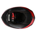FT815 Helmet Matt Black Red