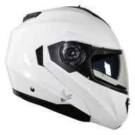 FT998 Flip Helmet Gloss White