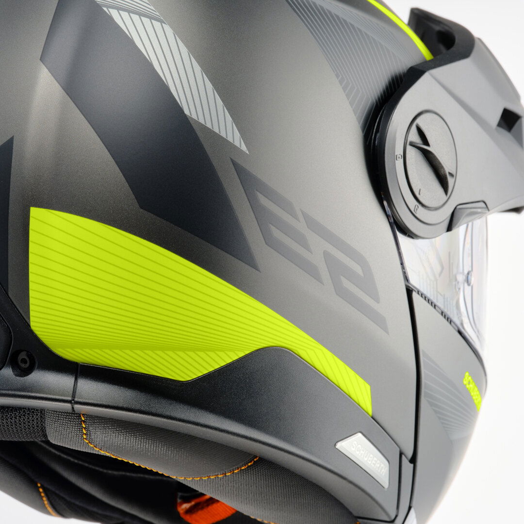 Schuberth E2 Helmet Defender Yellow