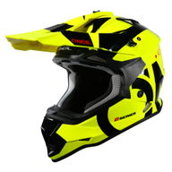 2 Series RL Slick Helmet Neon Yellow Black
