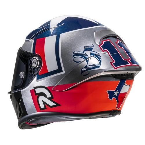 HJC RPHA 1 Helmet Ben Spies Silverstar
