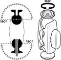 360 Arm - Dual Pivot Medium