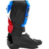 Fox Comp R Blue Red MX Boot Inside leg                                                                                                                                                                                                                         