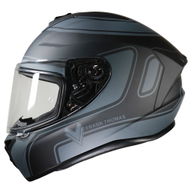 FT815 Helmet Matt Black Grey