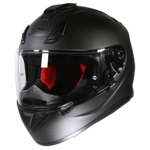 Nitro N3100 Carbon Uno Helmet Satin Carbon Gun