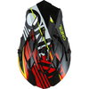 Oneal 2SRS Rush Helmet Red Neon Yellow