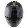 Shark Skwal 2 Dual Black Full Face Motorcycle Helmet Front                                                                                                                                                                                                     