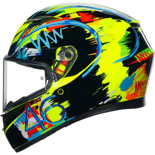 AGV K3 Helmet ECE 22.06 Rossi Winter Test 2019