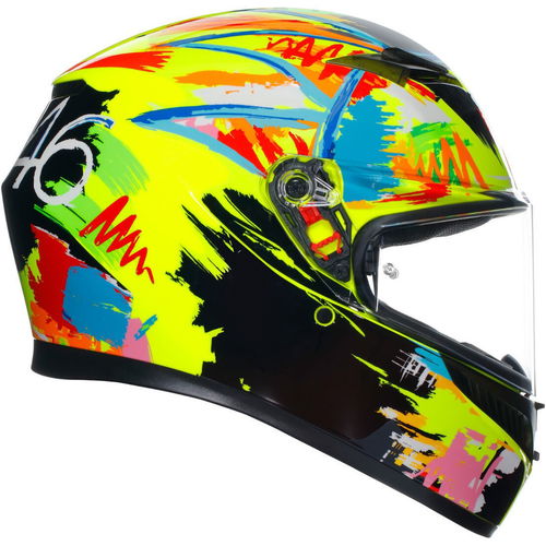 AGV K3 Helmet ECE 22.06 Rossi Winter Test 2019